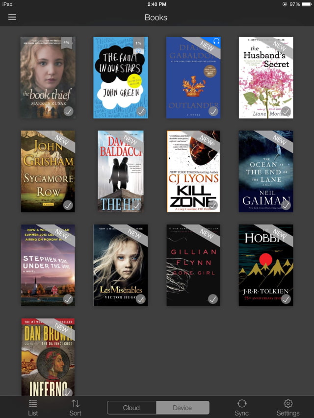 Kindle App Now Lets You Listen to Audiobooks