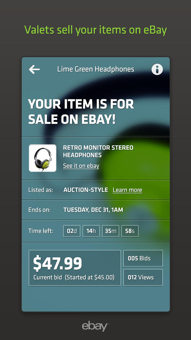 eBay Releases New &#039;eBay Valet&#039; App for iPhone
