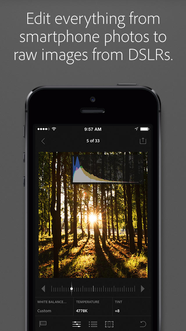Adobe Releases Lightroom for iPhone