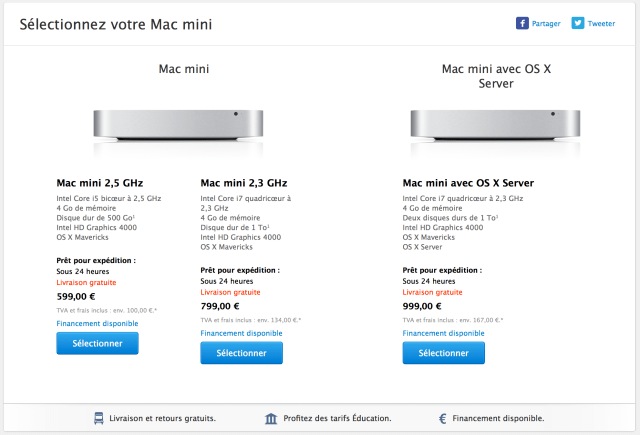 Apple Cuts Price of Apple TV and Mac Mini in Europe, Lowers iMac Price in the U.K.