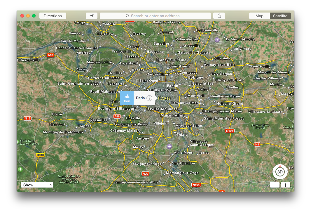 How to Access Flyover City Tours in iOS 8