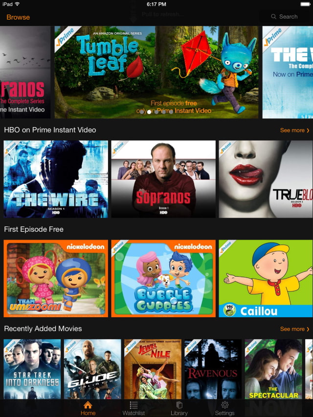 Amazon Instant Video App Gets New Playback Controls, Streams Select First Episodes for Free