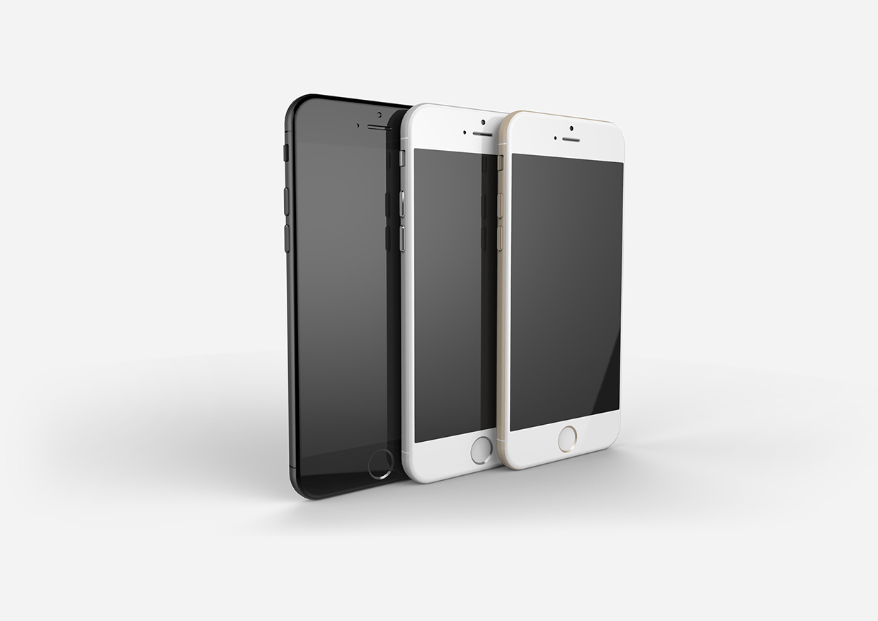 Beautiful iPhone 6 Renders in Space Gray, Silver, Gold [Images]