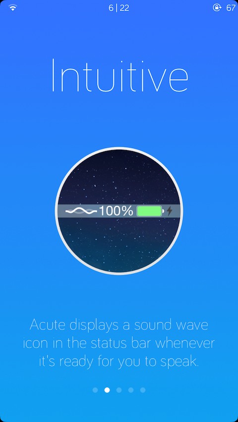 Acute Tweak Reimagines Voice Control on iOS 7