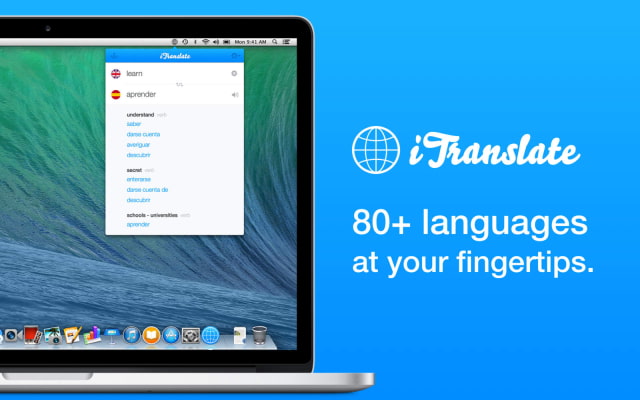 iTranslate App Launches for Mac