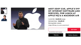 Charitybuzz is Auctioning a Lunch With Apple SVP Eddy Cue