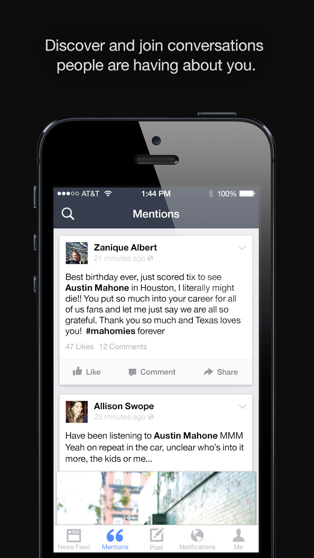 Facebook Releases New &#039;Facebook Mentions&#039; App for Public Figures