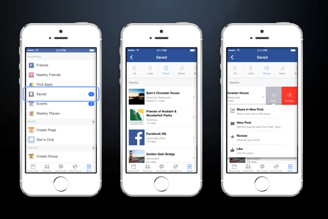 Facebook Announces New &#039;Save&#039; Feature for iOS, Android, Web [Video]