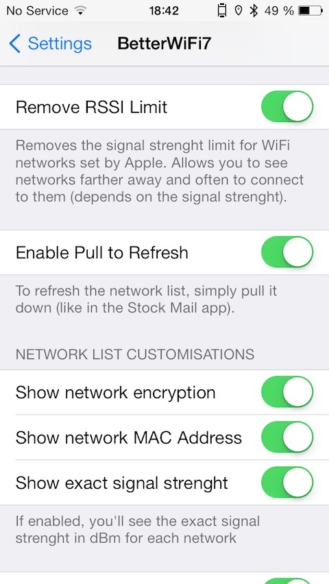 BetterWiFi7 Tweak Adds Enhancements to Wi-Fi Functionality in iOS
