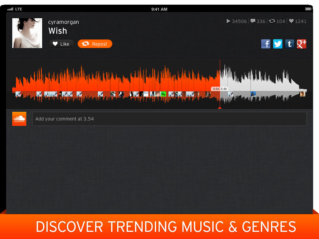 SoundCloud App Gets Now Playing Indicator, Interface Improvements