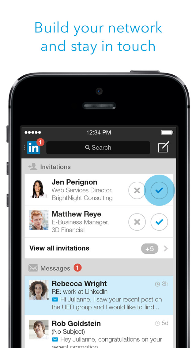 LinkedIn App Gets Updated With Redesigned User Profiles