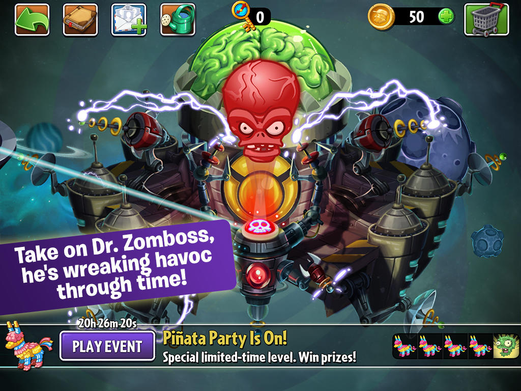 Plants vs. Zombies 2 Gets &#039;Dark Ages Part 2&#039; Update