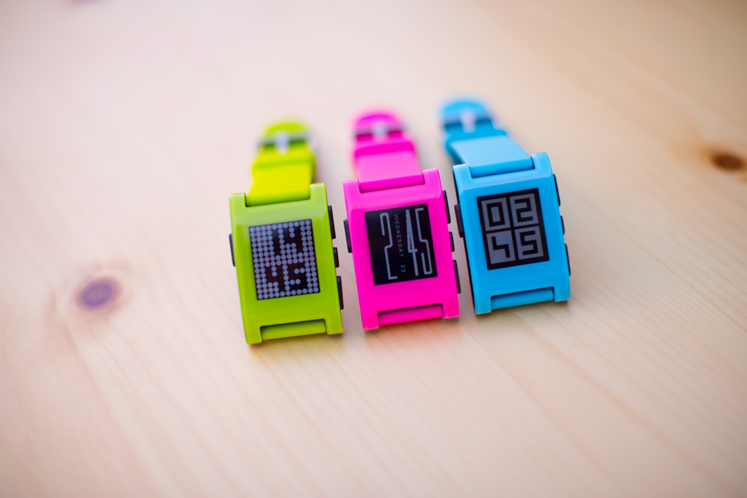 Pebble Announces Limited Edition Smartwatches in Fresh Green, Hot Pink, and Fly Blue