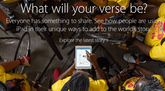 Apple Posts Two New &#039;Your Verse&#039; iPad Stories [Video]