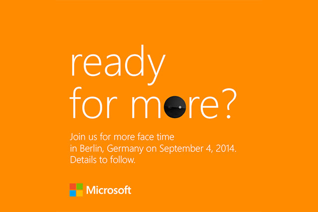 Microsoft Teases New Lumia &#039;Selfie Phone&#039; Unveiling on September 4th