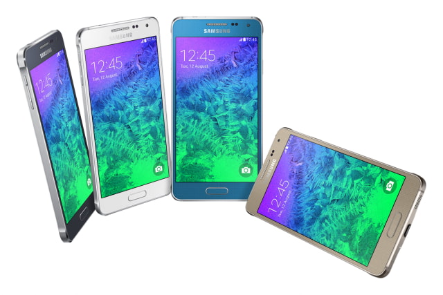Samsung Unveils New &#039;Galaxy Alpha&#039; Smartphone With Metal Frame [Photos]