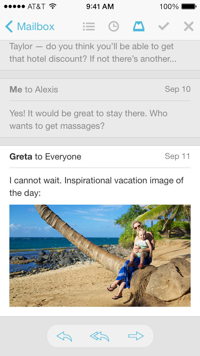 Dropbox Updates Mailbox With Passbook Support, Ability to Manage Spam, More Languages