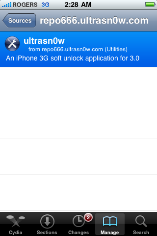 La Dev-Team iPhone officialise UltraSn0w, déblocage pour l&#039;iPhone 3G