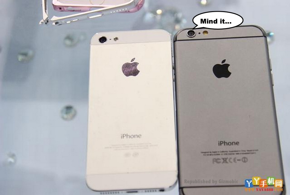 Alleged iPhone 6 vs. iPhone 5 [Photos]