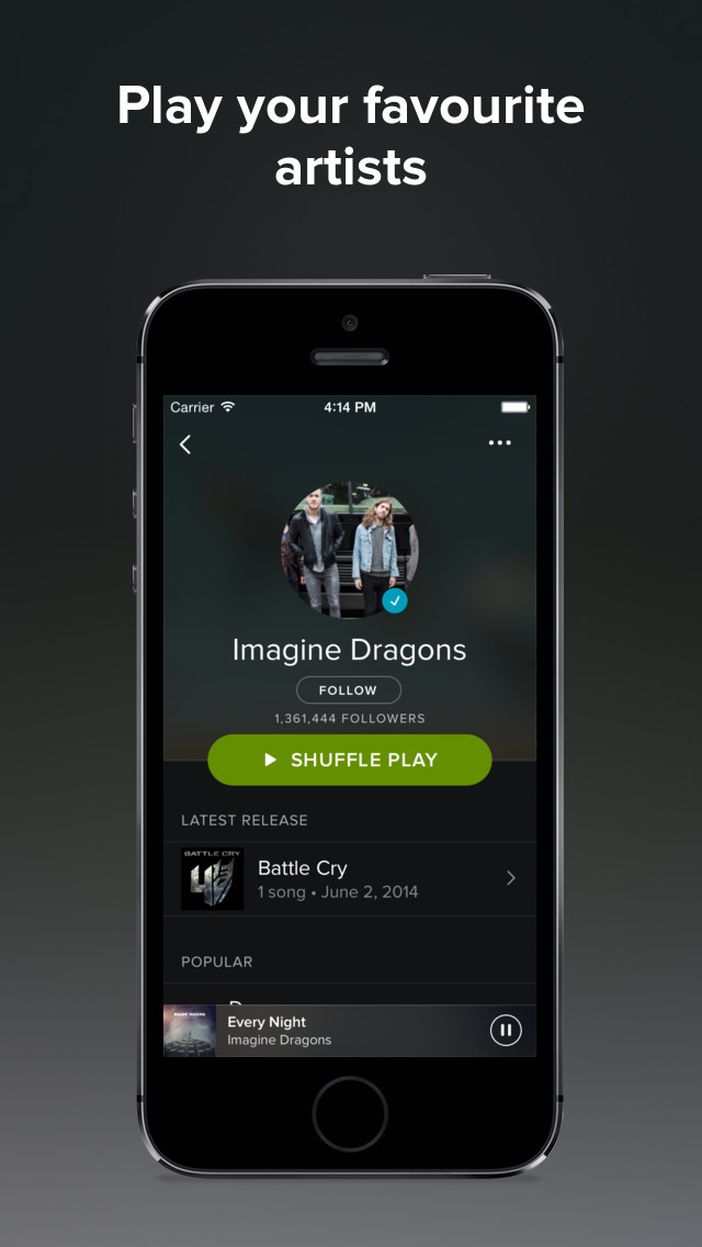 Spotify Music App Now Lets You Save Entire Albums to Your Music