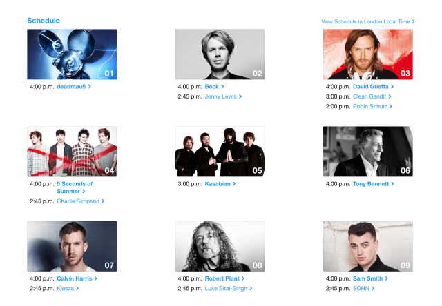 Apple Adds More Artists to iTunes Festival Lineup