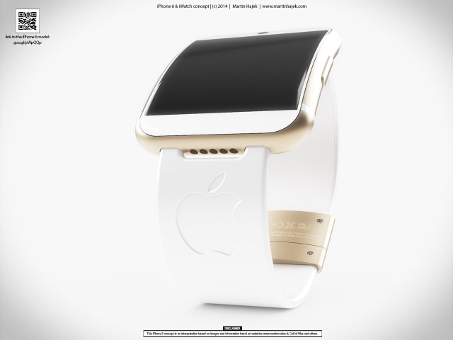 iWatch Concept Based on the Rumored iPhone 6 [Render]