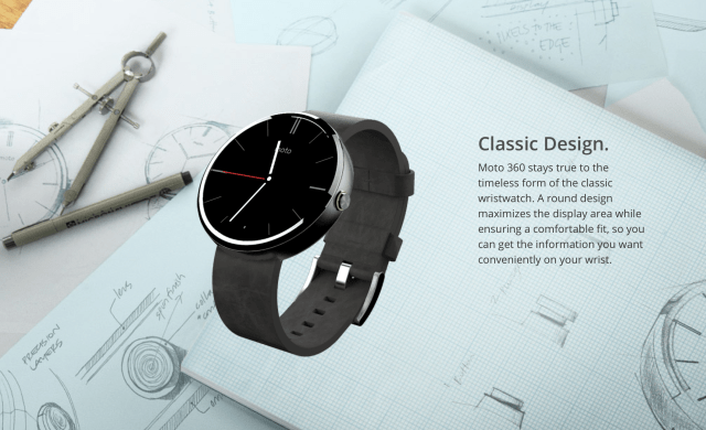 Motorola Launches Moto 360 Smartwatch for $249.99