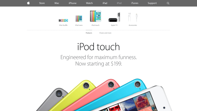 Apple Redesigns Its Desktop and Mobile Websites [Images]
