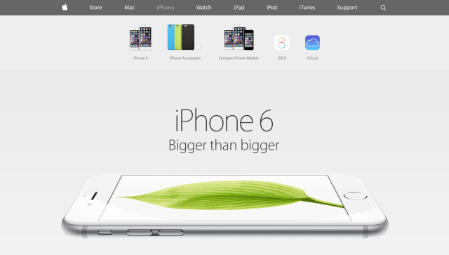 Apple Redesigns Its Desktop and Mobile Websites [Images]