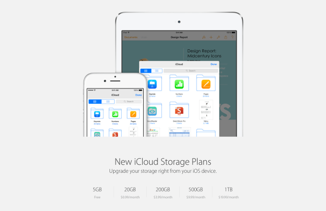 Apple&#039;s New iCloud Storage Plans Are Now Live