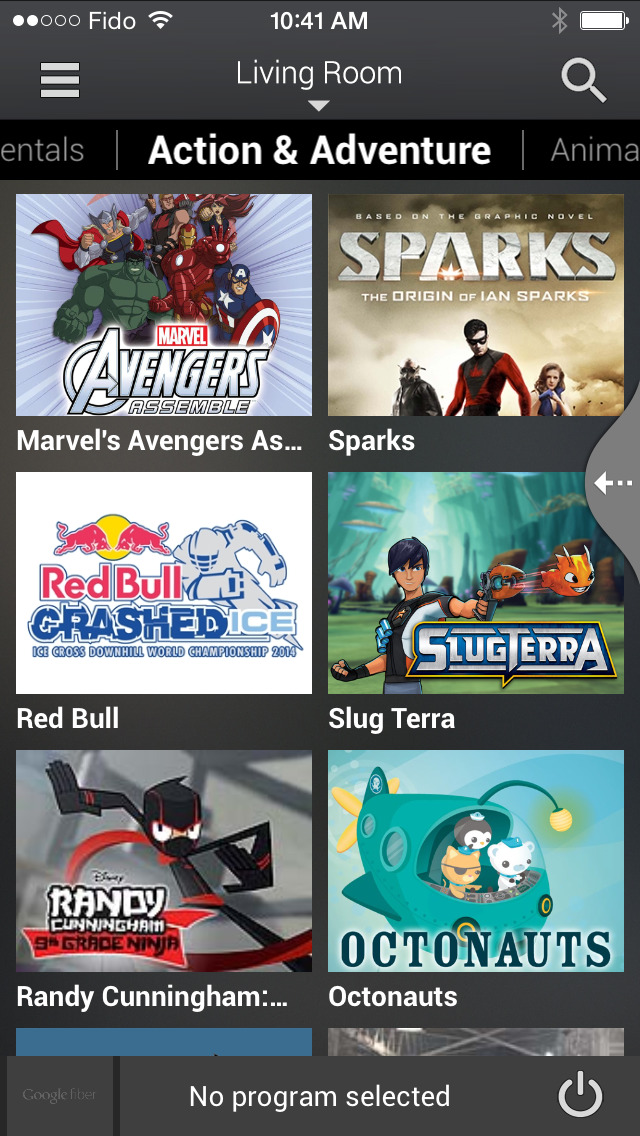 Google Fiber App Now Lets You Create Custom Guides for Your Favorite TV Channels