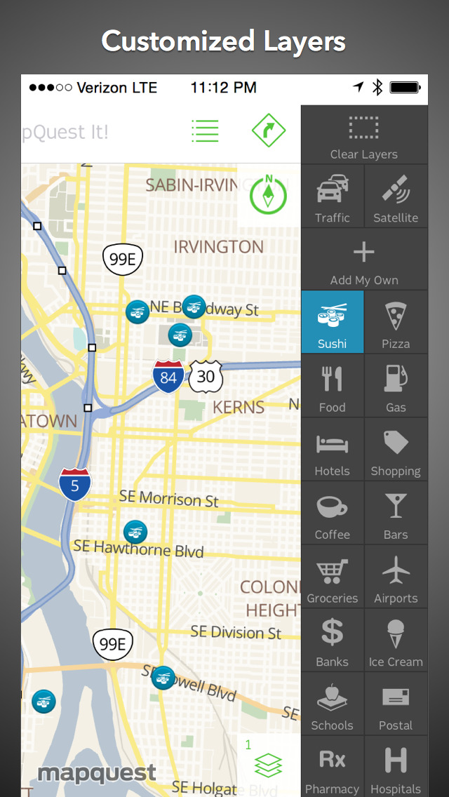 MapQuest Gets Alternate Routes, Improved Traffic Coverage, iOS 8 Support