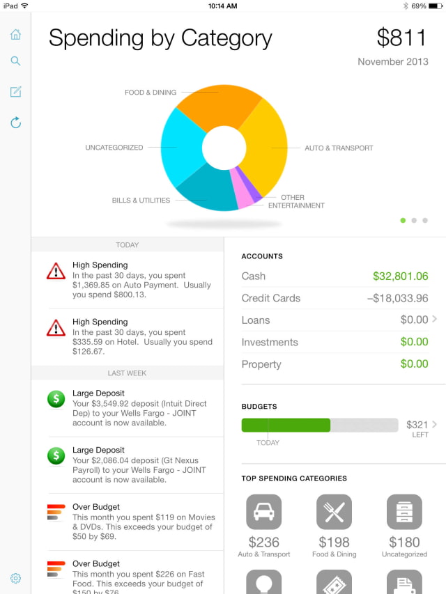 Mint Personal Finance App Now Lets You Use Touch ID as Your Passcode