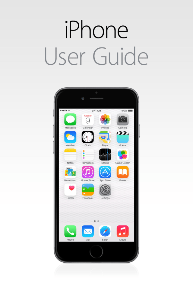 Download the Official iPhone, iPad, and iPod Touch User Guides For iOS 8