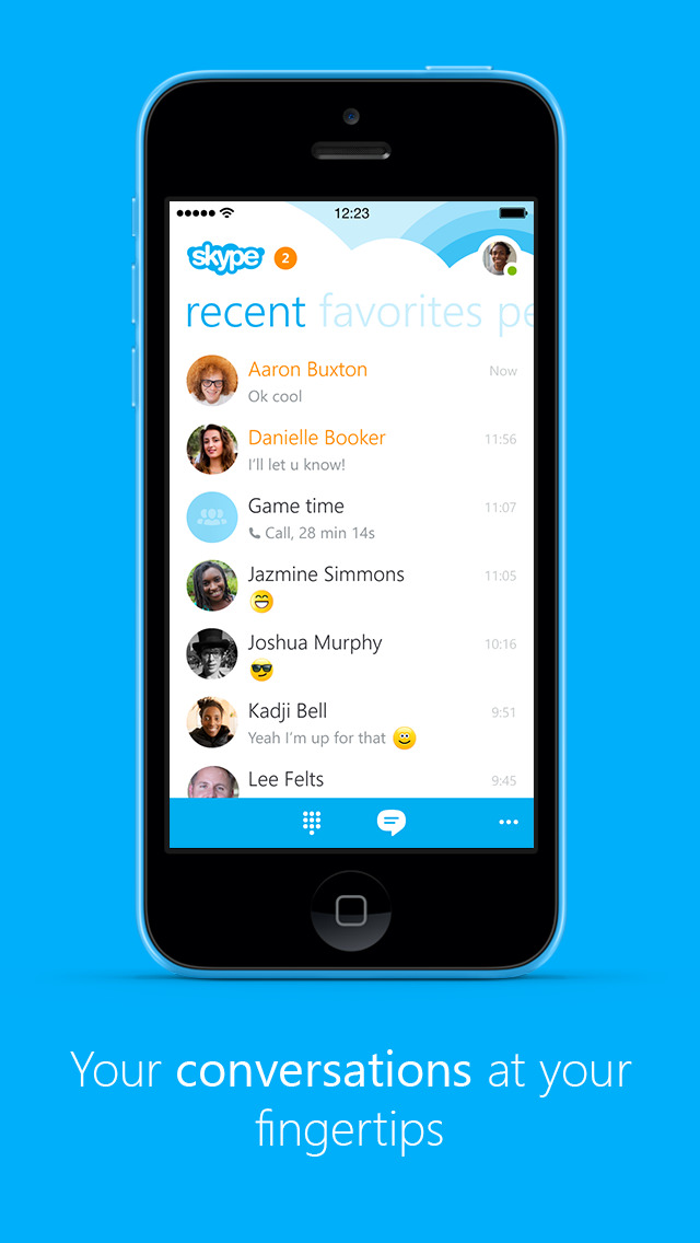 Skype for iPhone Gets Updated With Interactive Call and Message Notifications for iOS 8