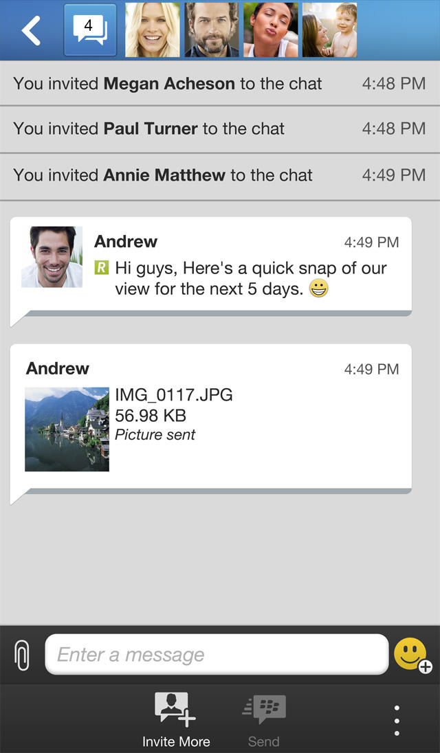 BBM App Gets Updated to Support iOS 8