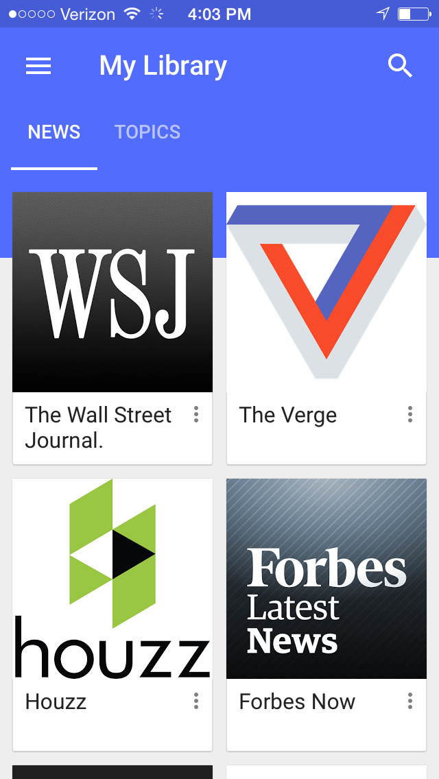Google Currents App is Now Google Play Newsstand, Gets New Design and Navigation