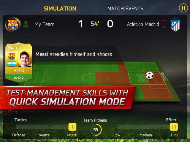 EA Sports Releases FIFA 15 Ultimate Team for iOS