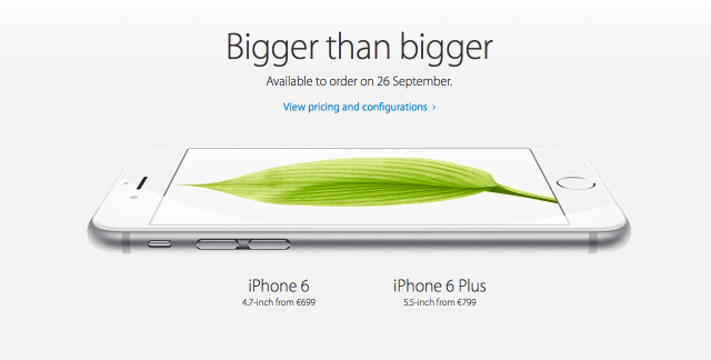 Apple Launches the iPhone 6 and iPhone 6 Plus in 22 New Countries Today