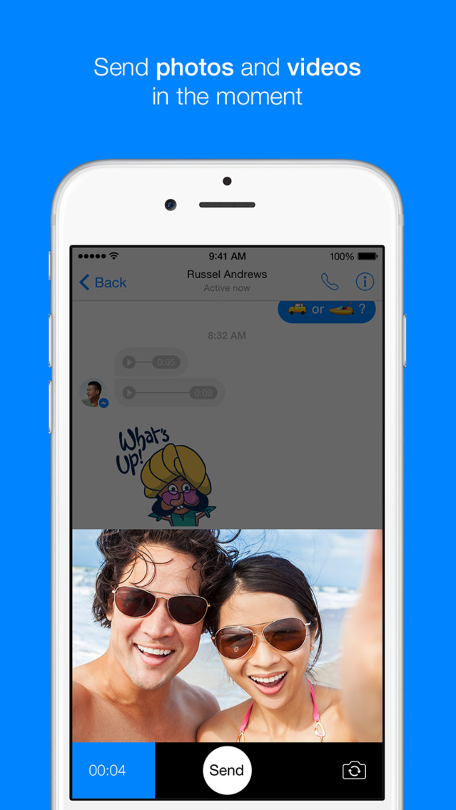 Facebook Messenger App Gets Updated for the iPhone 6
