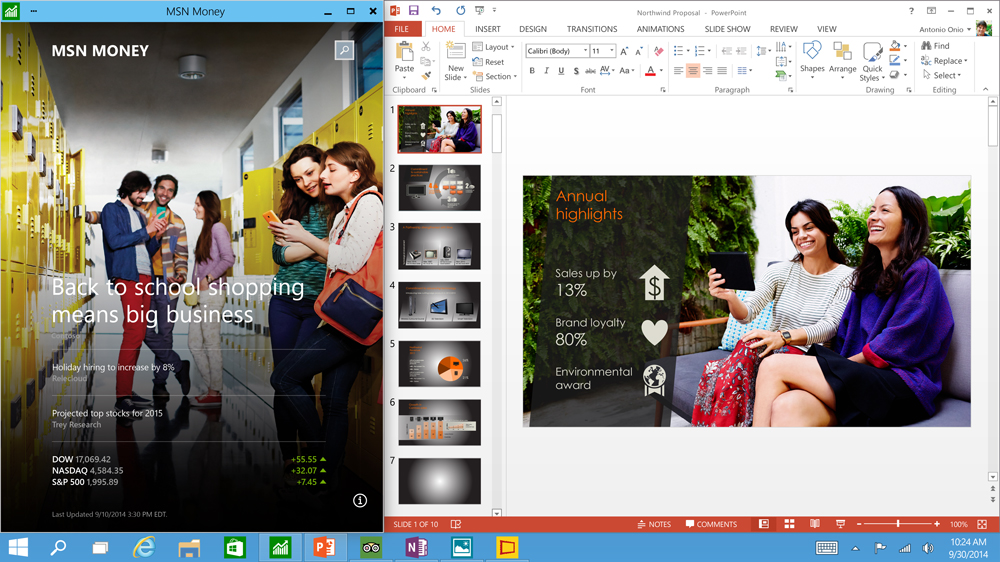 Microsoft Unveils Windows 10, Technical Preview Will Be Available Tomorrow [Images]