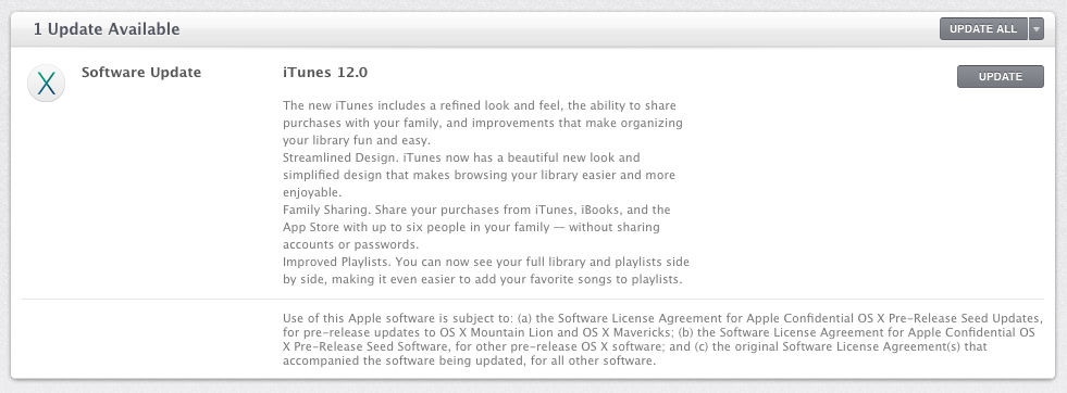 Apple Releases Fourth Beta of iTunes 12 to Developers for Testing