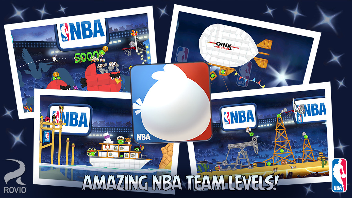 Angry Birds Seasons Gets New NBA Themed &#039;Ham Dunk&#039; Episode