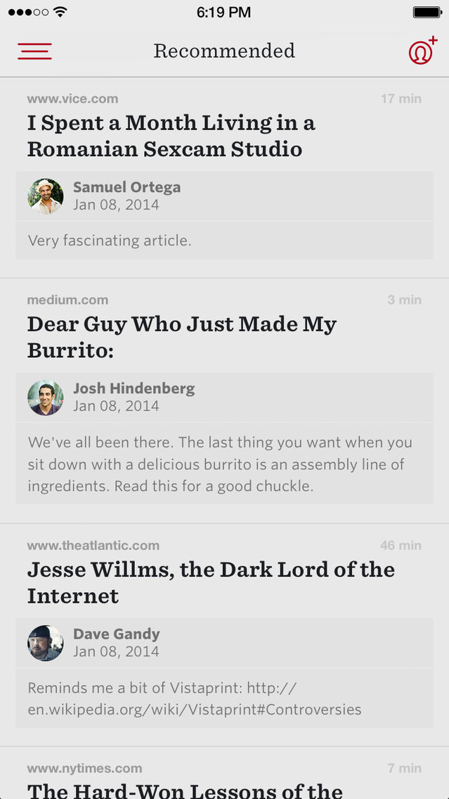 Readability App Gets New Share Extension, iOS 8, iPhone 6, and iPhone 6 Plus Support
