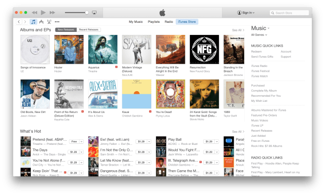 Apple Rolls Out Redesigned iTunes 12 Store Ahead of OS X Yosemite Launch [Images]