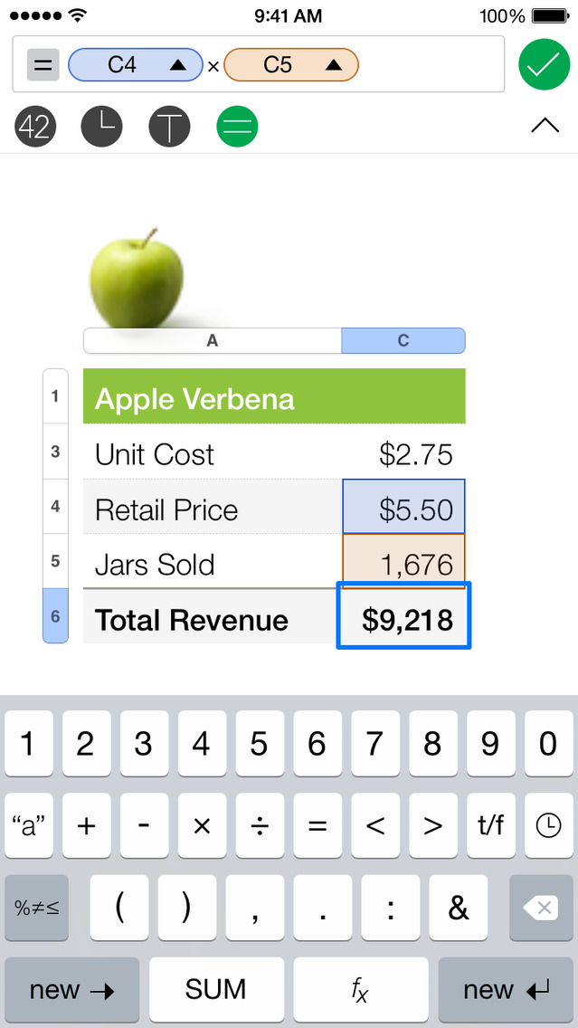 Numbers for iOS Gets Updated File Format for Easier Sharing, Support for iCloud Drive, Handoff and More