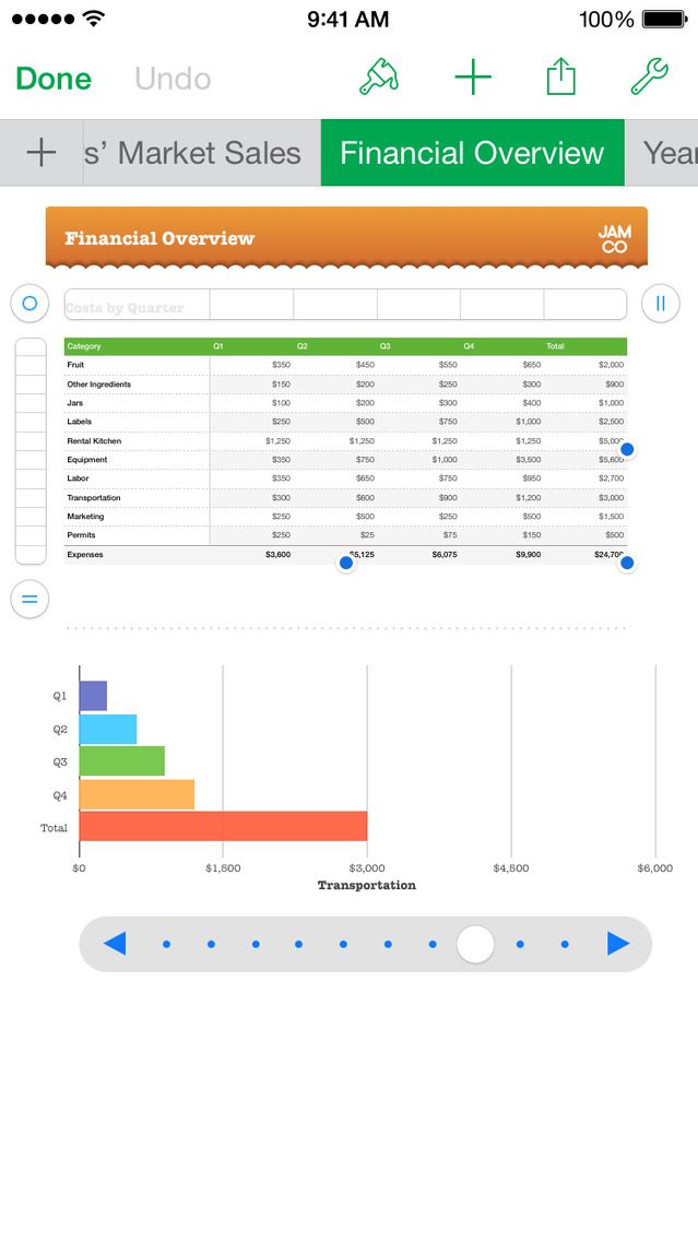 Numbers for iOS Gets Updated File Format for Easier Sharing, Support for iCloud Drive, Handoff and More