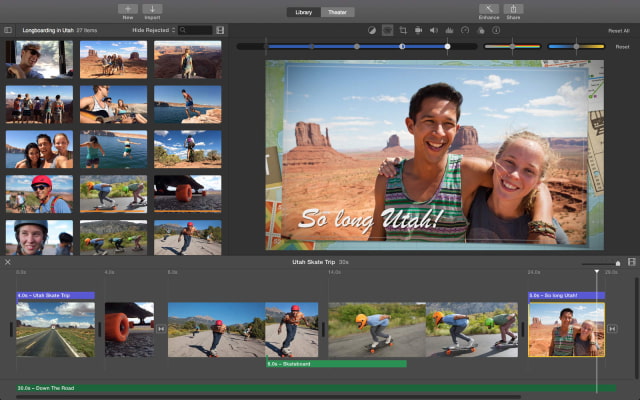 iMovie for Mac Gets New Look for OS X Yosemite, New Export Options and More