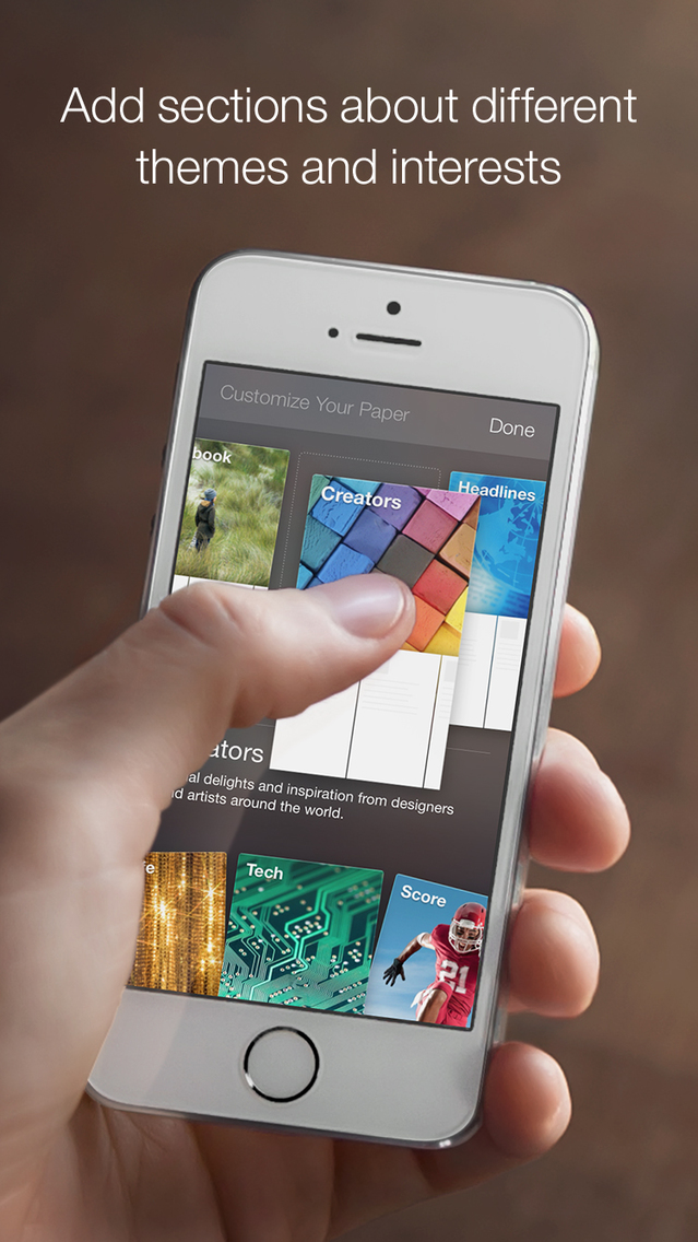 Facebook Updates &#039;Paper&#039; App With Support for Larger iPhone 6 and iPhone 6 Plus