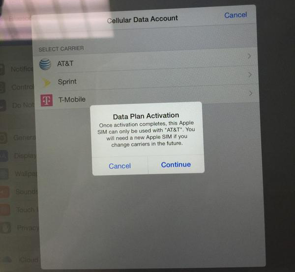 AT&amp;T is Locking Down the New Apple SIM After It&#039;s Activated on Their Network